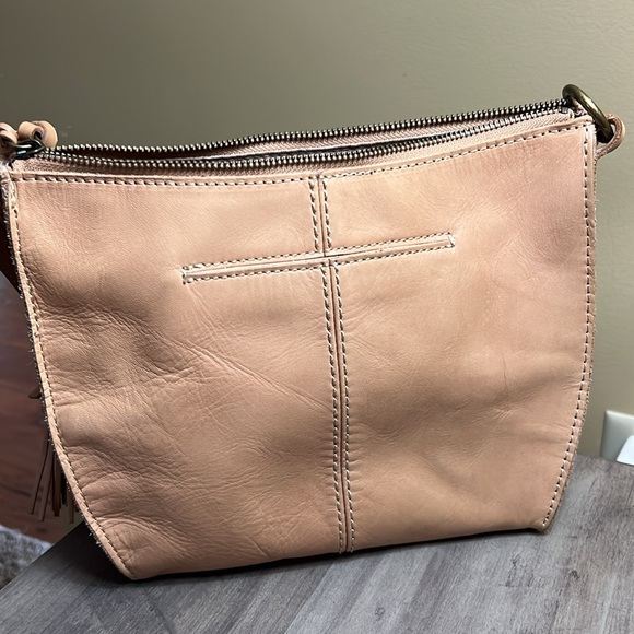 The Sak Tan Leather Crossbody Bag - Picture 5 of 7